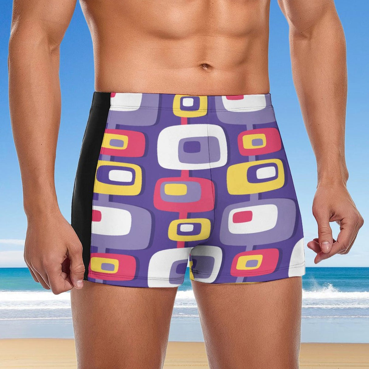 Mid-Century Purple (Square Cut Trunks)