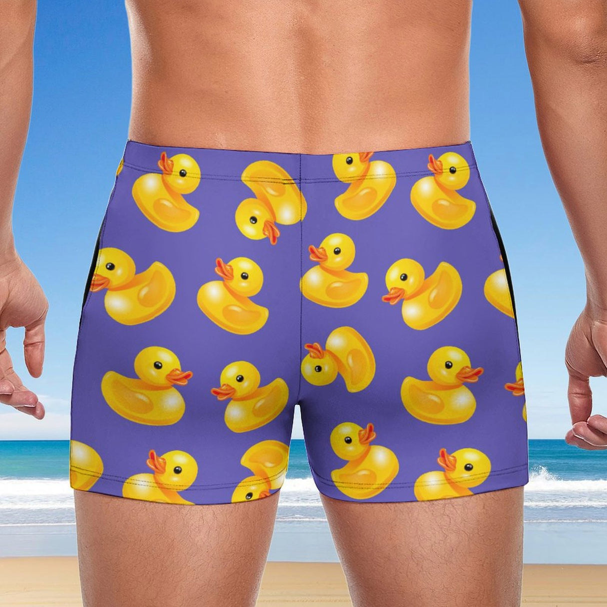 Rubber Ducky (Square Cut Trunks)
