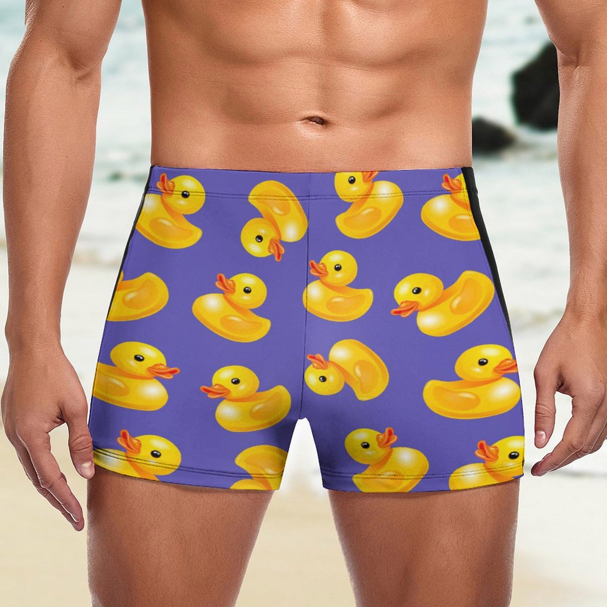 Rubber Ducky (Square Cut Trunks)