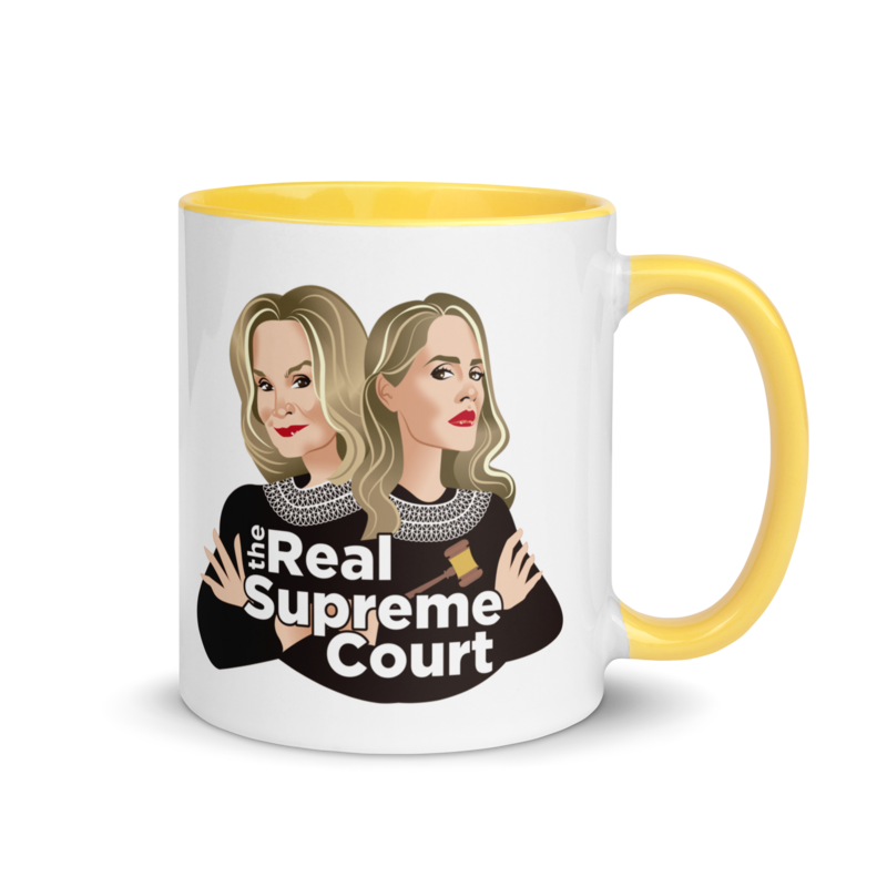 The Real Supreme Court (Mug) - Yellow