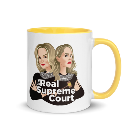 The Real Supreme Court (Mug) - Yellow