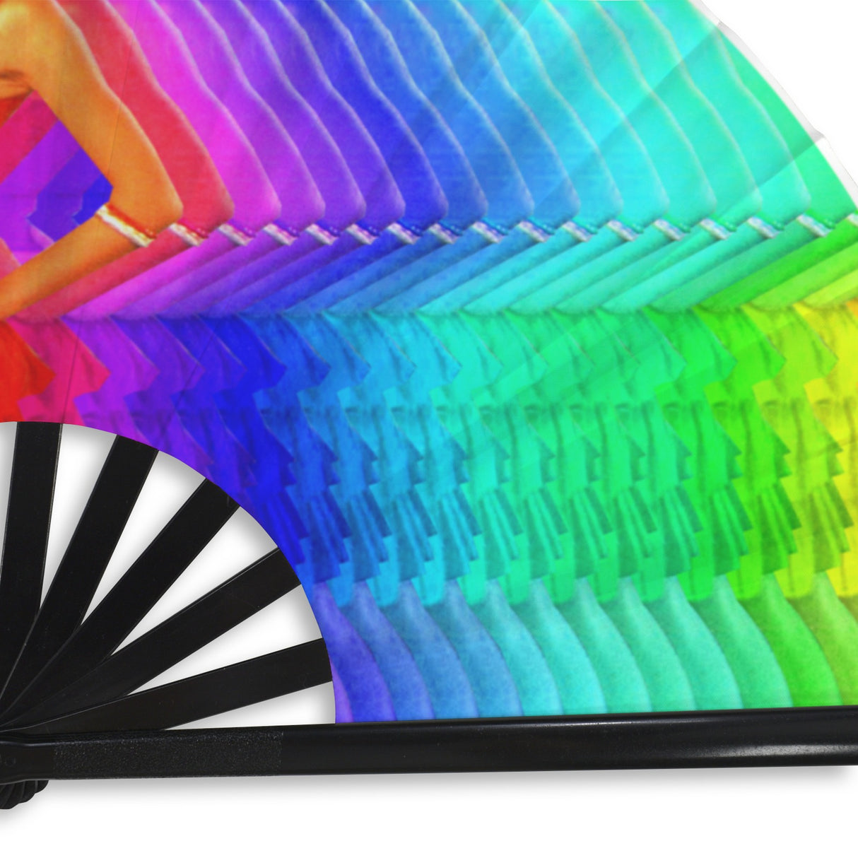 Can't Get Hue Out of My Head (Folding Clack Fan)