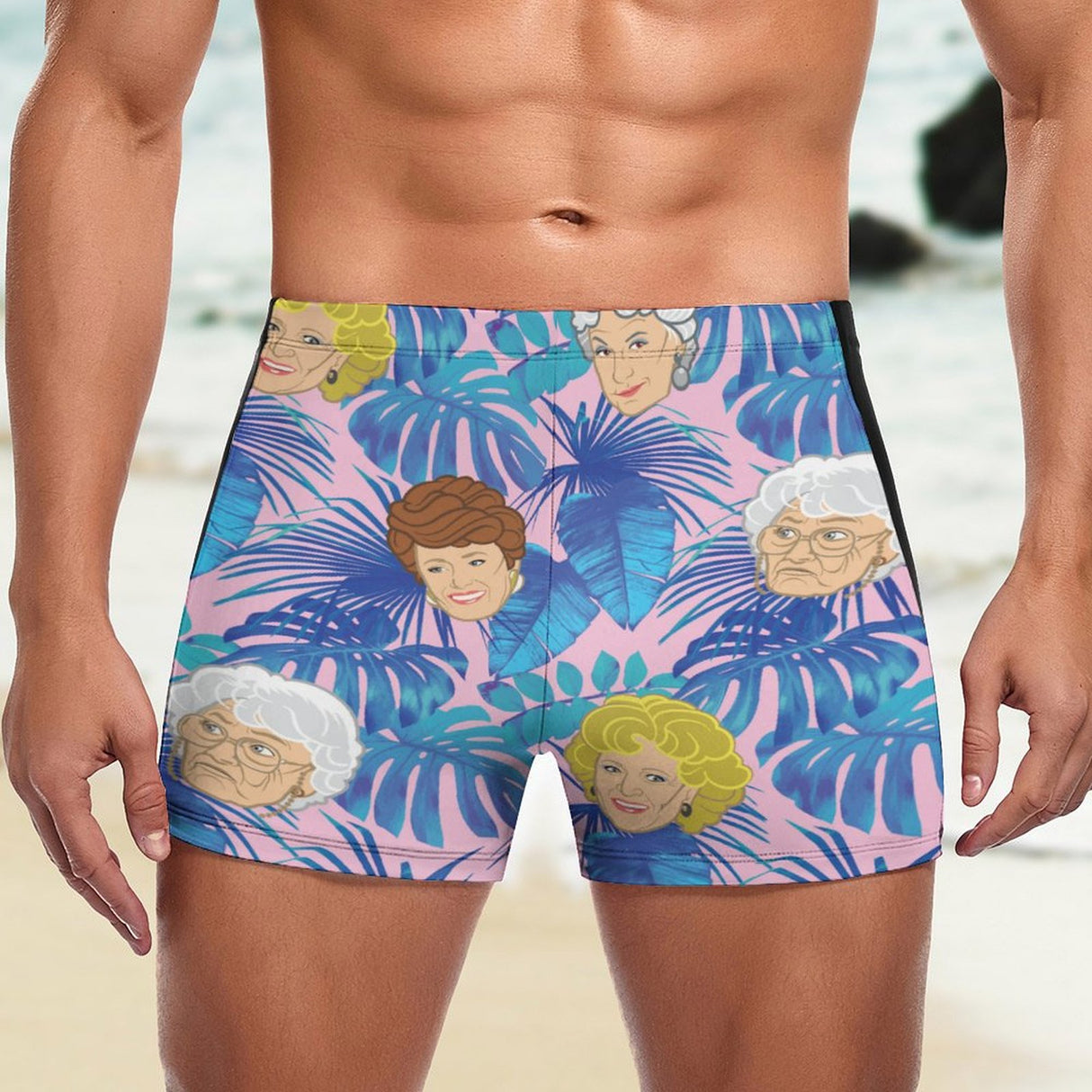 Stay Golden (Square Cut Trunks)