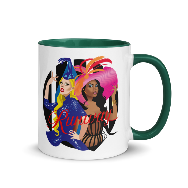 Runway (Mug) - Dark Green