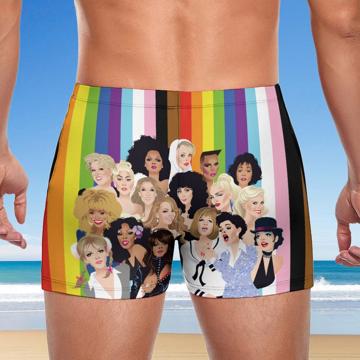 Pride Divas (Square Cut Trunks)