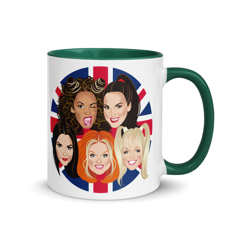 Girl Power (Mug) - Dark Green