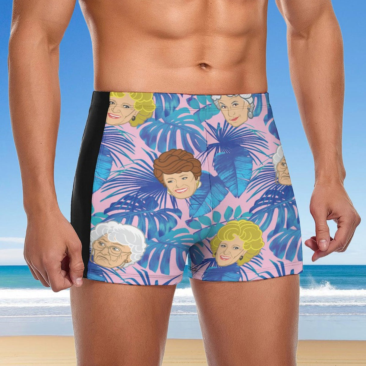 Stay Golden (Square Cut Trunks)