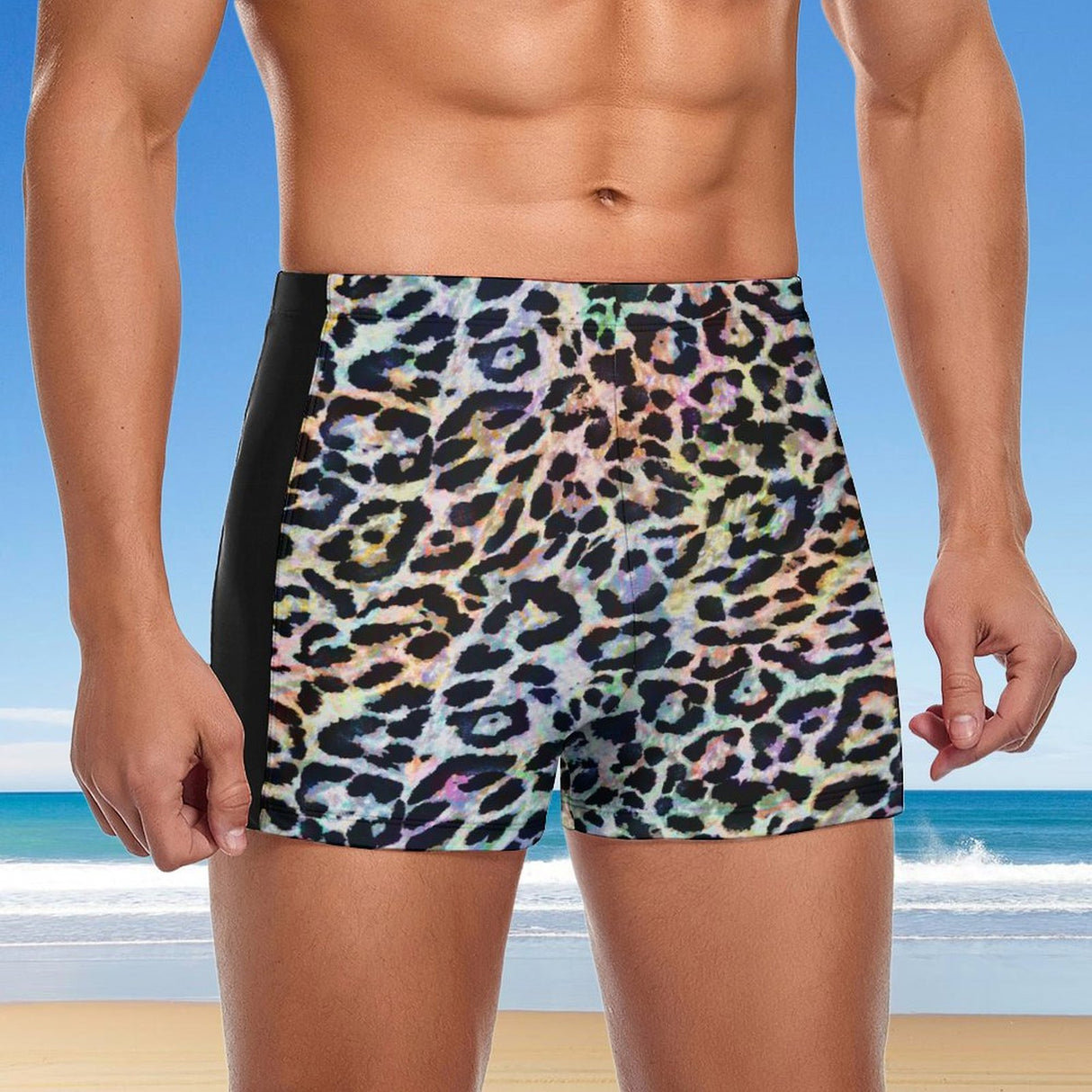 Rainbow Leopard (Square Cut Trunks)
