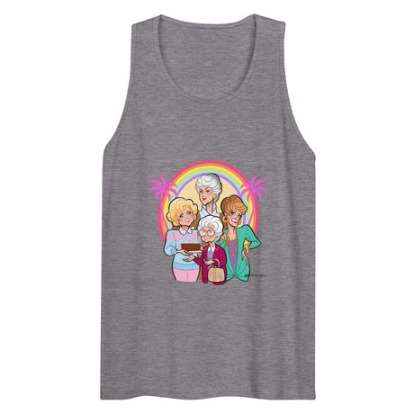 Miami is Proud (Tank Top) - Athletic Heather