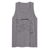 Pliez et accrochez (Tank Top) - Athletic Heather