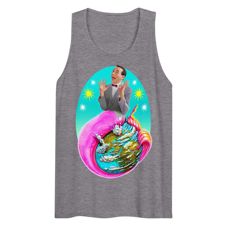 Sea Wee Merman (Tank Top) - Athletic Heather