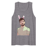 I'm a Bunny, Duh! (Tank Top) - Athletic Heather