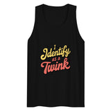 I Identify as a Twink (Tank Top) - Black