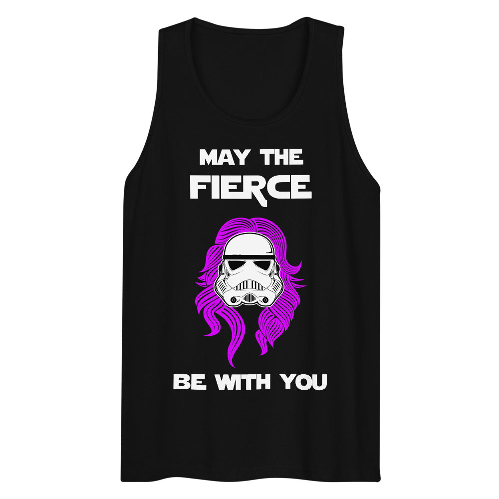 May the Fierce Be With You (Tank Top) - Black