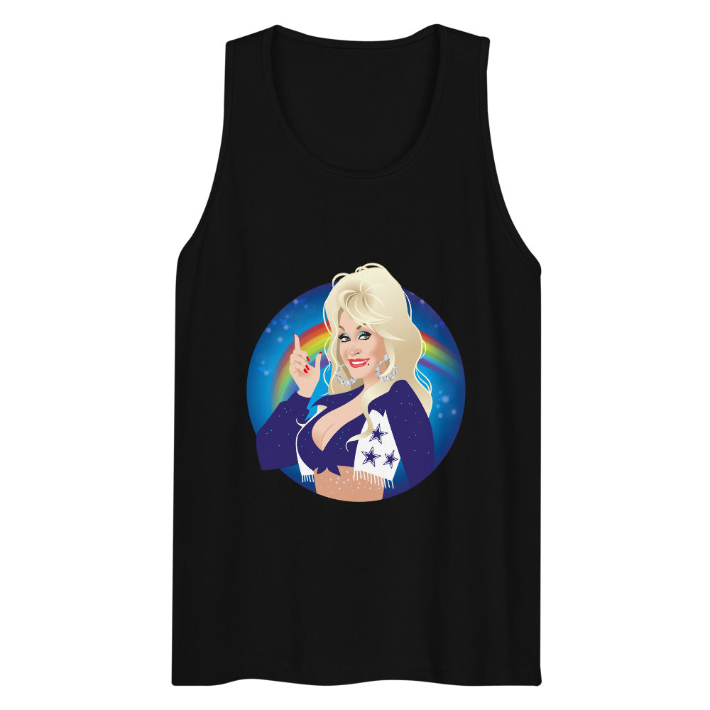 Here Comes the Rainbow (Tank Top) - Black