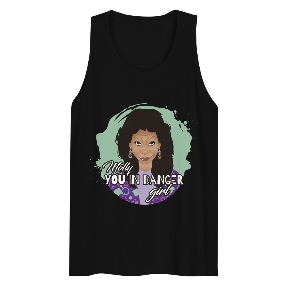 Molly You in Danger Girl (Tank Top) - Black
