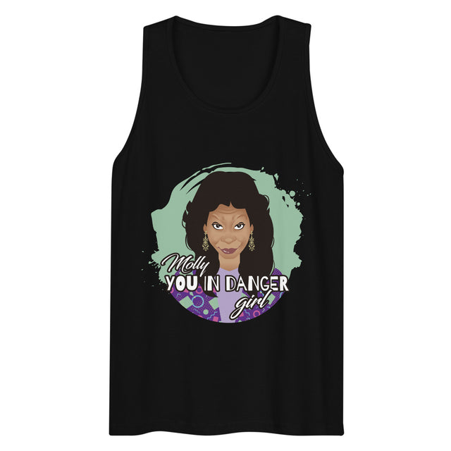 Molly You in Danger Girl (Tank Top) - Black