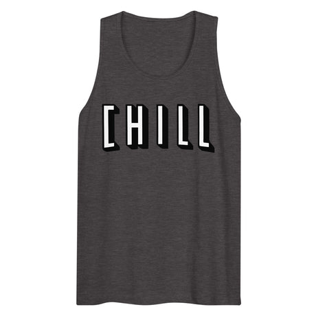 Netflix and Chill (Tank Top) - Charcoal Heather