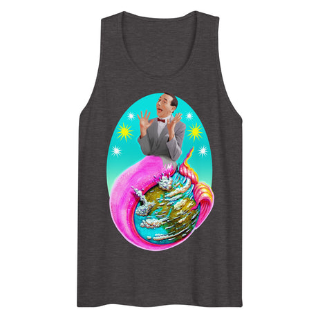 Sea Wee Merman (Tank Top) - Charcoal Heather