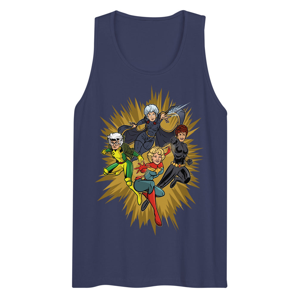 Fantastic Four (Tank Top) - Harbor Blue