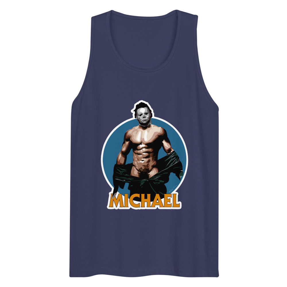 Michael (Tank Top) - Harbor Blue