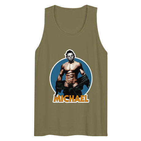Michael (Tank Top) - Military Green