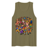 Can't Stop Won't Stop (Tank Top) - Military Green