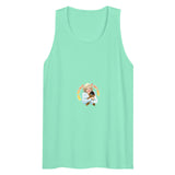 This Bear is Just Right (Tank Top) - Mint