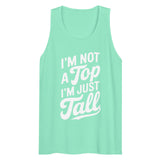 I'm Not a Top (Tank Top) - Mint