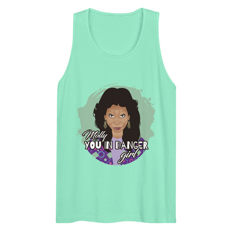 Molly You in Danger Girl (Tank Top) - Mint