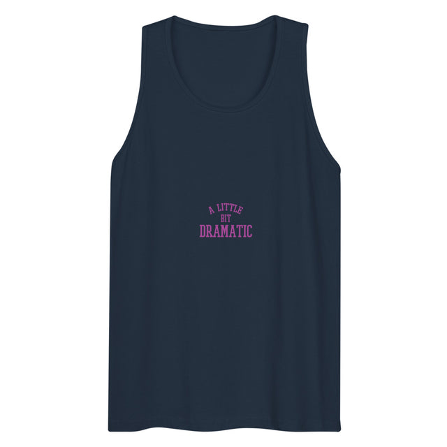 A Little Bit Dramatic (Tank Top) - Navy