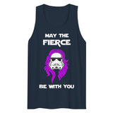 May the Fierce Be With You (Tank Top) - Navy
