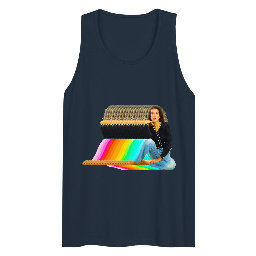 Dion Stop Believin' (Tank Top) - Navy