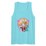 Miami is Proud (Tank Top) - Pacific Blue