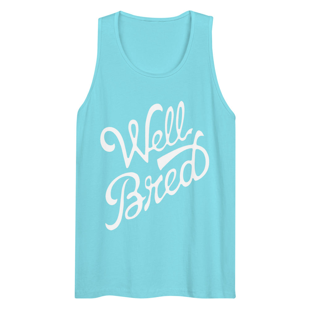Well Bred (Tank Top) - Pacific Blue