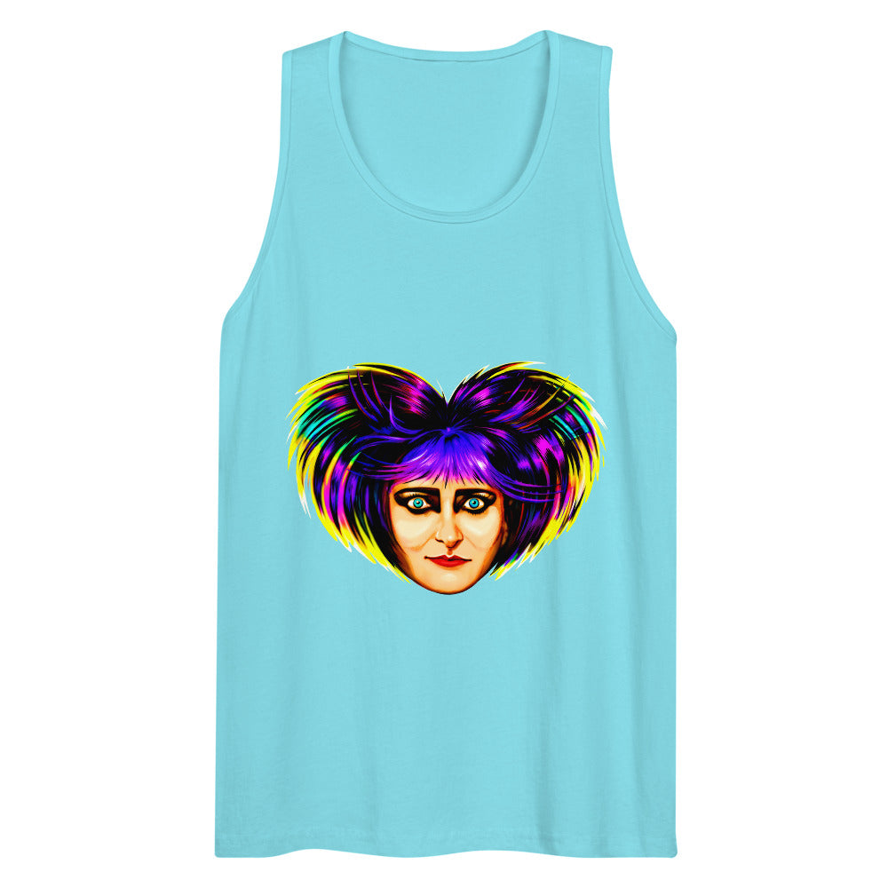 Spellbound and Spiked (Tank Top) - Pacific Blue