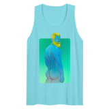 Scandinavian Tan (Tank Top) - Pacific Blue