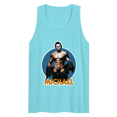 Michael (Tank Top) - Pacific Blue