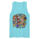 Can't Stop Won't Stop (Tank Top) - Pacific Blue