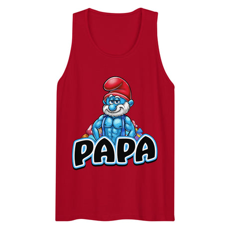Brawny Papa (Tank Top) - Red
