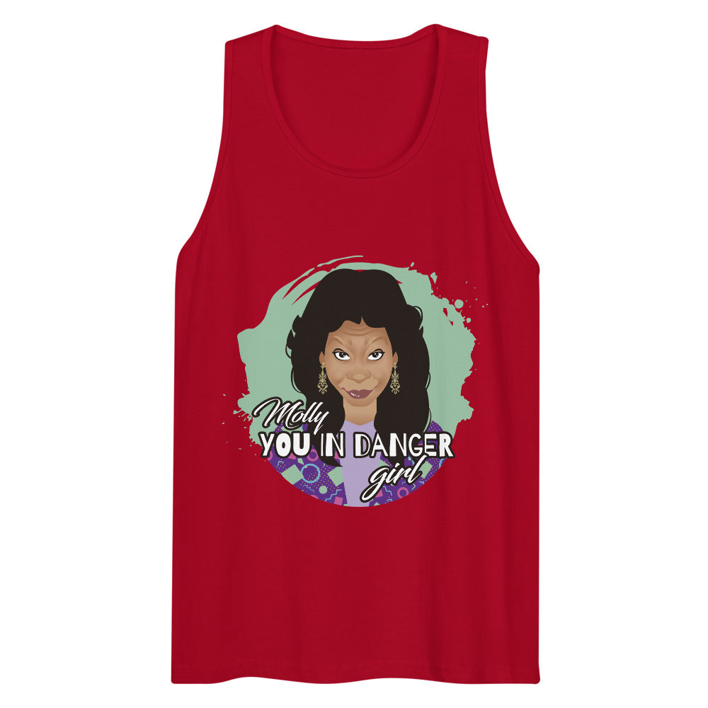 Molly You in Danger Girl (Tank Top) - Red