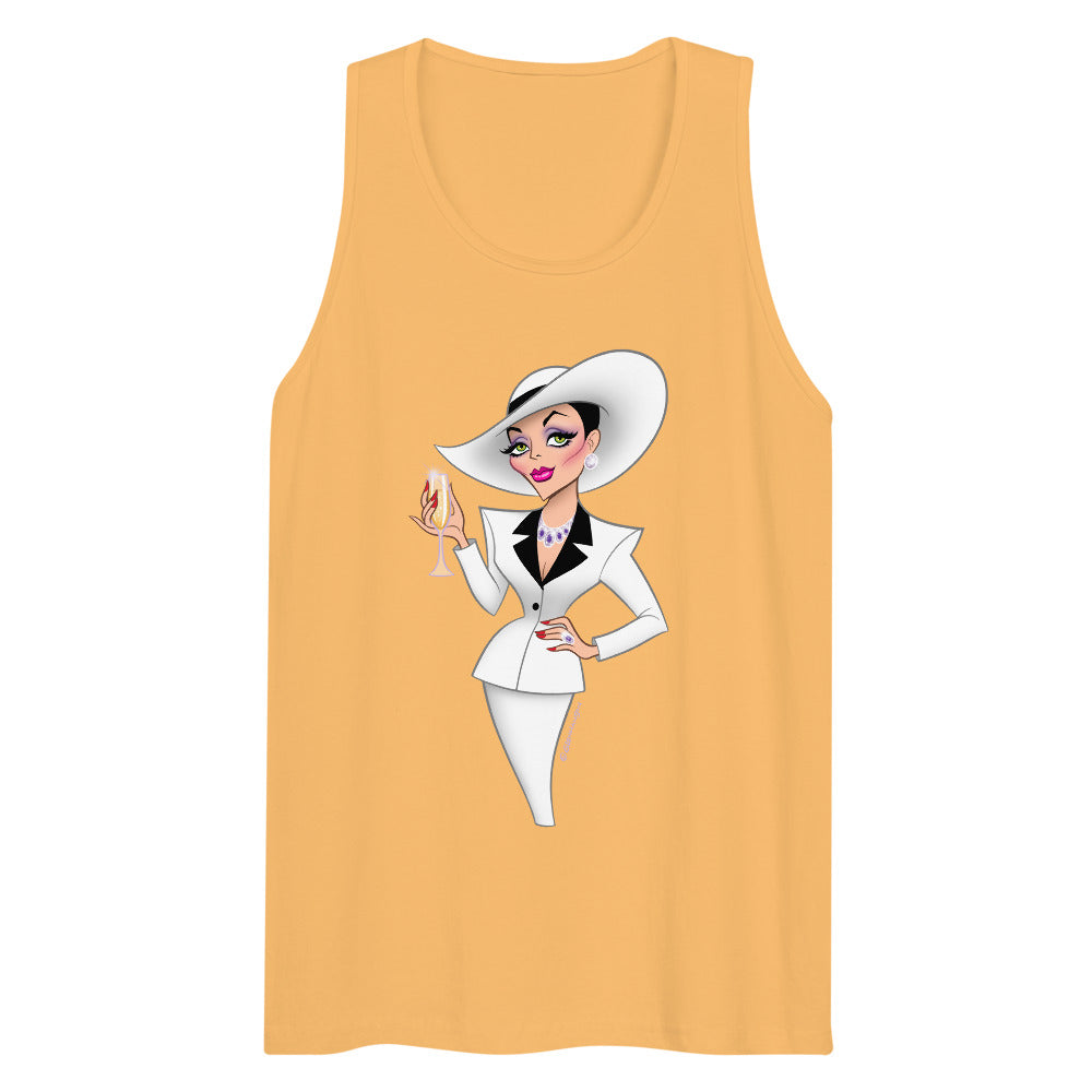 Champagne & Shoulder Pads (Tank Top) - Squash