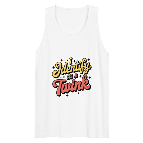 I Identify as a Twink (Tank Top) - White