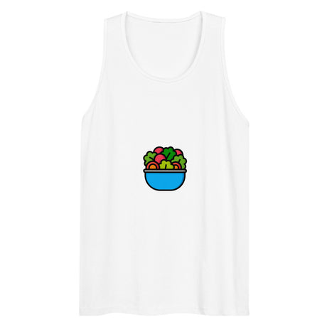 Right in Front of my Salad? (Tank Top) - White