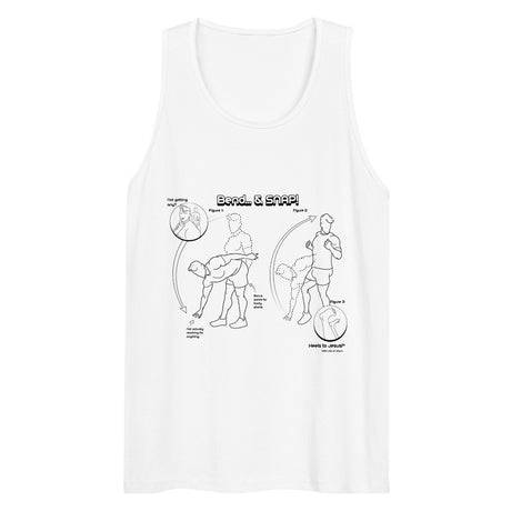 Pliez et accrochez (Tank Top) - White