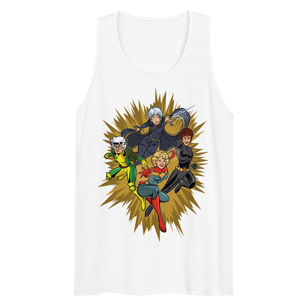 Fantastic Four (Tank Top) - White
