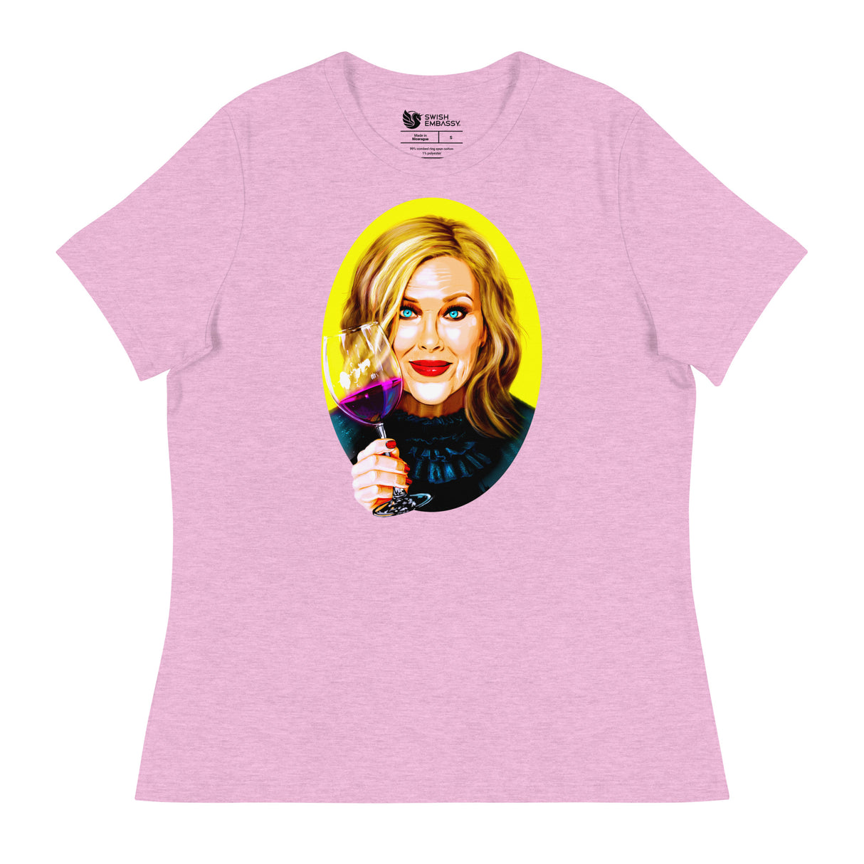 A Lotta Bit Chardonnay (Women's Relaxed T-Shirt)-Women's T-Shirts-Swish Embassy