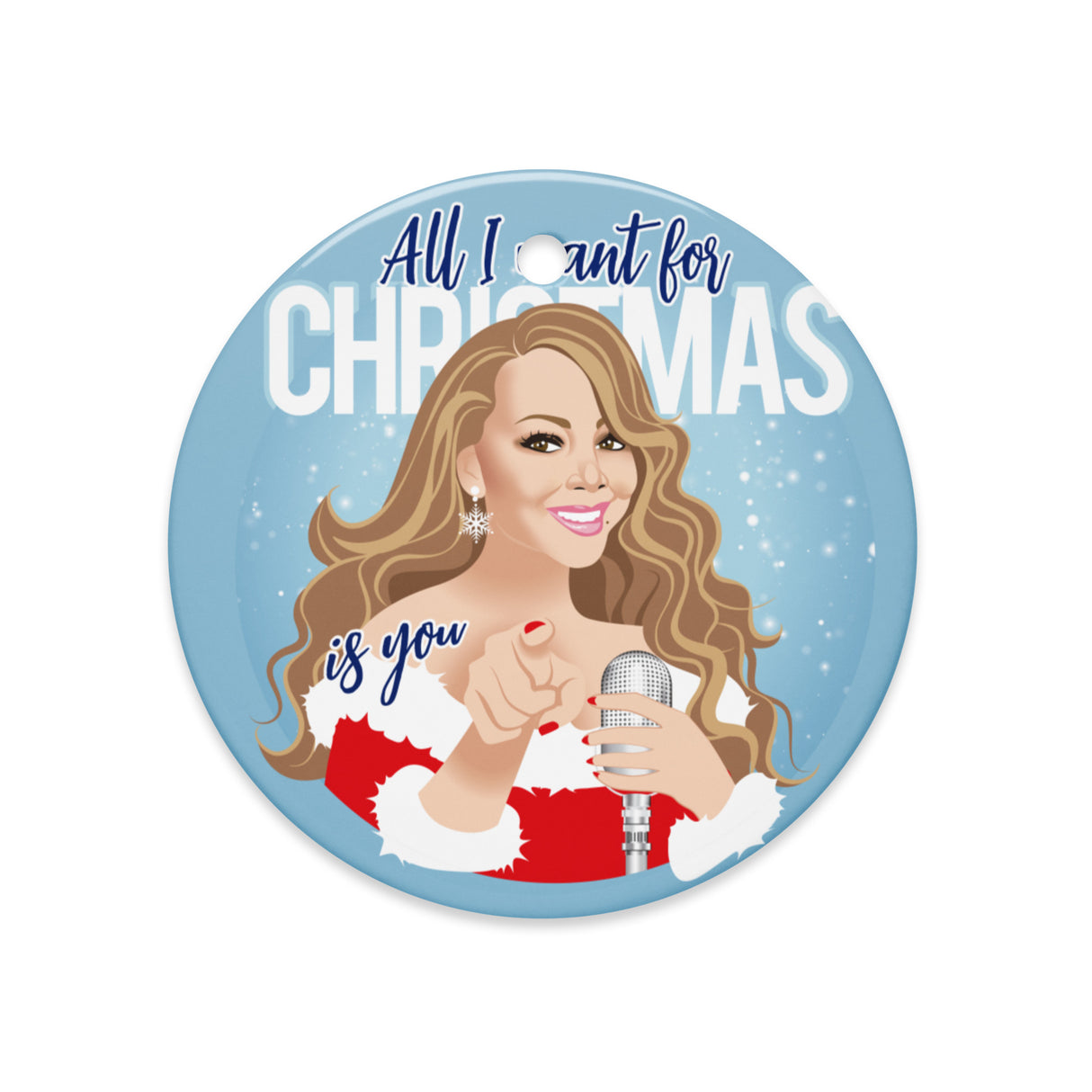 All I Want (Ceramic ornament)-Swish Embassy