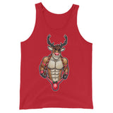 All the Reindeer Loved Him (Tank Top)-Christmas Tank Tops-Swish Embassy