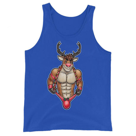 All the Reindeer Loved Him (Tank Top)-Christmas Tank Tops-Swish Embassy